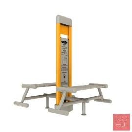 Biosaludable amb tòtem - Bancs d'abdominals